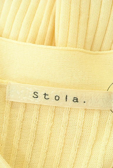 Stola.（ストラ）の古着「8分袖ヘンリーネックリブニット（ニット）」大画像６へ