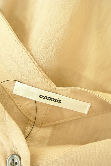 OSMOSIS（オズモーシス）の古着「Vネックシアーブラウス（ブラウス）」大画像６へ