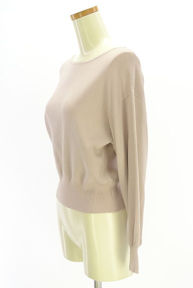 PROPORTION BODY DRESSING（プロポーションボディ ドレッシング）の古着「背中パール付きニットトップス（ニット）」大画像３へ