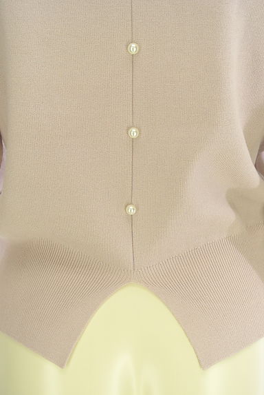 PROPORTION BODY DRESSING（プロポーションボディ ドレッシング）の古着「背中パール付きニットトップス（ニット）」大画像４へ