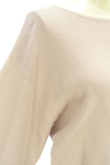 PROPORTION BODY DRESSING（プロポーションボディ ドレッシング）の古着「背中パール付きニットトップス（ニット）」大画像５へ