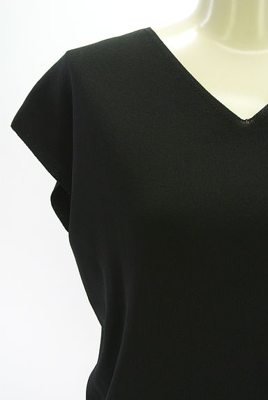 PROPORTION BODY DRESSING（プロポーションボディ ドレッシング）の古着「Vネックノースリニットトップス（ニット）」大画像４へ
