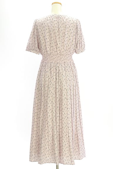 MISCH MASCH（ミッシュマッシュ）の古着「花柄キーネックワンピース（ワンピース・チュニック）」大画像２へ