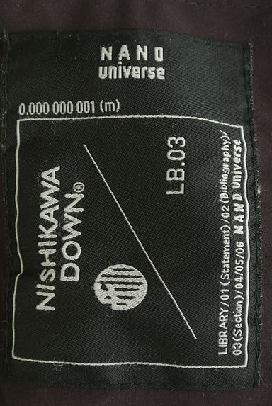NANO universe（ナノユニバース）の古着「ミドル丈ダウンコート（ダウンジャケット・ダウンコート）」大画像６へ