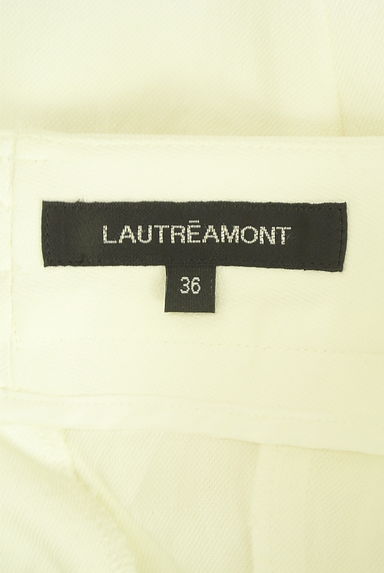 LAUTREAMONT（ロートレアモン）の古着「白テーパードパンツ（パンツ）」大画像６へ