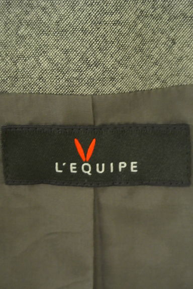 L'EQUIPE（レキップ）の古着「ノーカラーウールジャケット（ジャケット）」大画像６へ