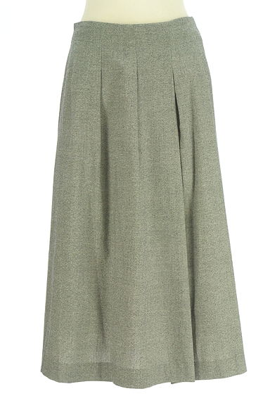 L'EQUIPE（レキップ）の古着「ミモレ丈タックフレアスカート（スカート）」大画像１へ