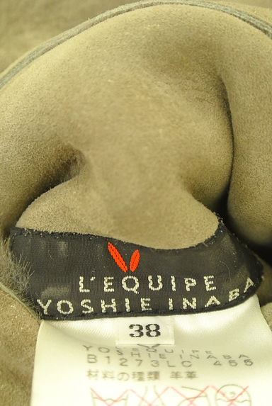 L'EQUIPE YOSHIE INABA（レキップヨシエイナバ）の古着「ミドル丈ムートンコート（コート）」大画像６へ