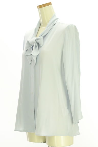 L'EQUIPE（レキップ）の古着「ボウタイ付きVネックブラウス（ブラウス）」大画像３へ