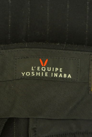 L'EQUIPE YOSHIE INABA（レキップヨシエイナバ）の古着「ピンストライプ柄ウールテーパードパンツ（パンツ）」大画像６へ