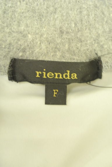 rienda（リエンダ）の古着「オープンショルダーモックネックニットワンピース（ワンピース・チュニック）」大画像６へ