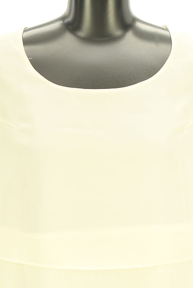 NATURAL BEAUTY BASIC（ナチュラルビューティベーシック）の古着「5分袖ティアードシフォンブラウス（カットソー・プルオーバー）」大画像５へ