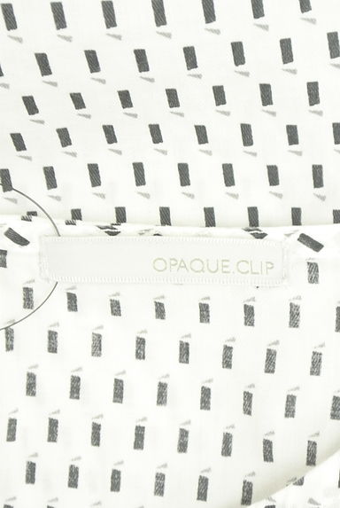 OPAQUE.CLIP（オペークドットクリップ）の古着「幾何学模様半袖カットソー（カットソー・プルオーバー）」大画像６へ