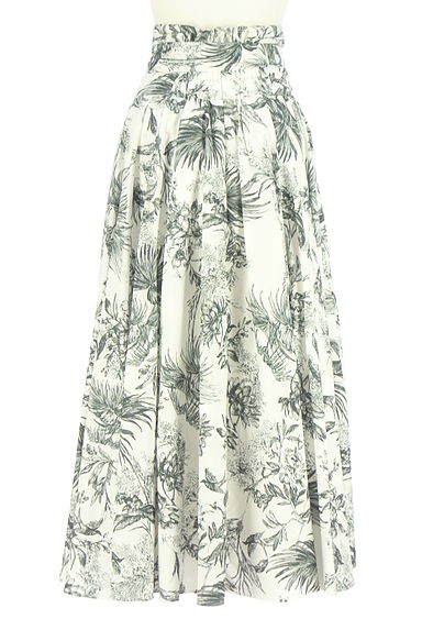 FRAY I.D（フレイアイディー）の古着「ベルト付き花柄ボリュームロングスカート（ロングスカート・マキシスカート）」大画像２へ