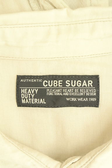 CUBE SUGAR（キューブシュガー）の古着「ドルマンワイドシャツ（ブラウス）」大画像６へ