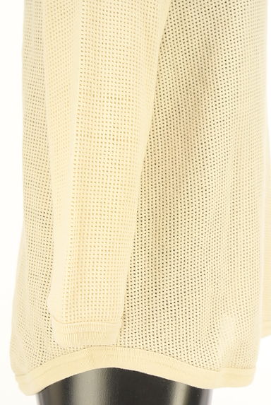 CUBE SUGAR（キューブシュガー）の古着「9分袖メッシュトップス（ニット）」大画像５へ