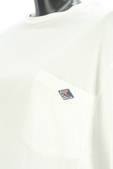 CUBE SUGAR（キューブシュガー）の古着「ポケット付きドルマンTシャツ（Ｔシャツ）」大画像４へ