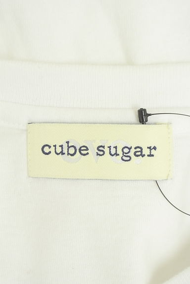 CUBE SUGAR（キューブシュガー）の古着「ポケット付きドルマンTシャツ（Ｔシャツ）」大画像６へ