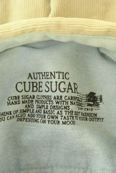 CUBE SUGAR（キューブシュガー）の古着「コーデュロイシャツワンピース（ワンピース・チュニック）」大画像６へ