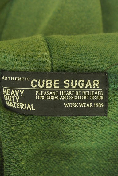 CUBE SUGAR（キューブシュガー）の古着「オーバーサイズロゴパーカー（スウェット・パーカー）」大画像６へ
