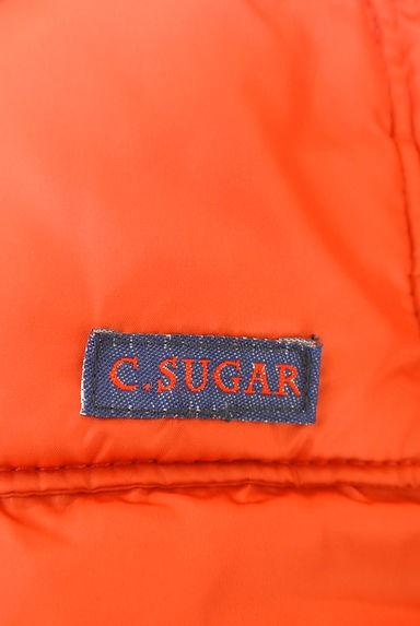 CUBE SUGAR（キューブシュガー）の古着「赤×花柄リバーシブル中綿ミドルコート（コート）」大画像６へ