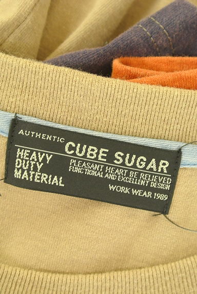 CUBE SUGAR（キューブシュガー）の古着「オーバーサイズ配色Tシャツ（Ｔシャツ）」大画像６へ