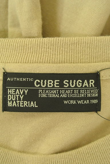 CUBE SUGAR（キューブシュガー）の古着「オーバーサイズプリントTシャツ（Ｔシャツ）」大画像６へ