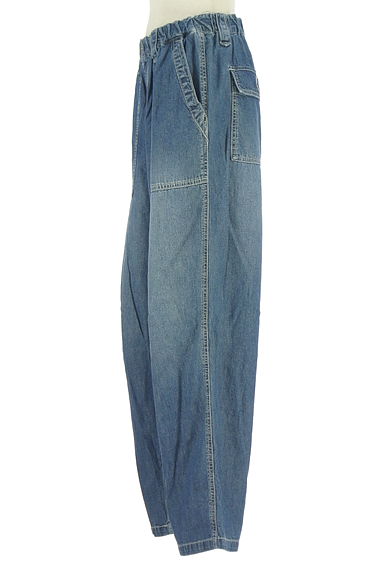 CUBE SUGAR（キューブシュガー）の古着「コクーンデニムパンツ（デニムパンツ）」大画像３へ