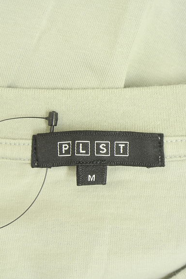 PLST（プラステ）の古着「ラウンドヘムロゴTシャツ（Ｔシャツ）」大画像６へ