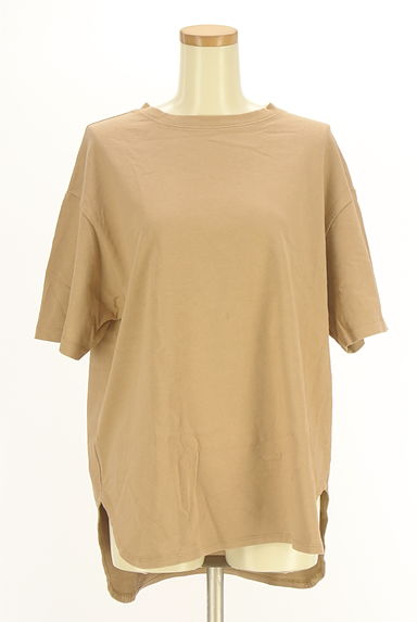 Adam et Rope（アダムエロペ）の古着「ラウンドヘムTシャツ（Ｔシャツ）」大画像１へ