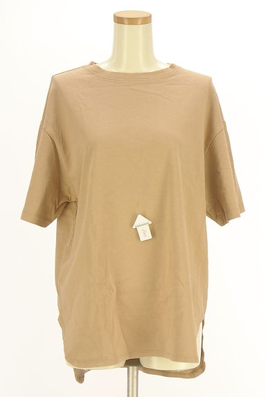 Adam et Rope（アダムエロペ）の古着「ラウンドヘムTシャツ（Ｔシャツ）」大画像４へ