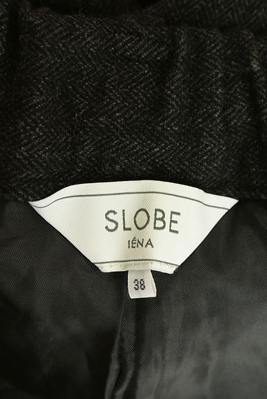 SLOBE IENA（スローブイエナ）の古着「ヘリンボーン柄ウールセミワイドパンツ（パンツ）」大画像６へ