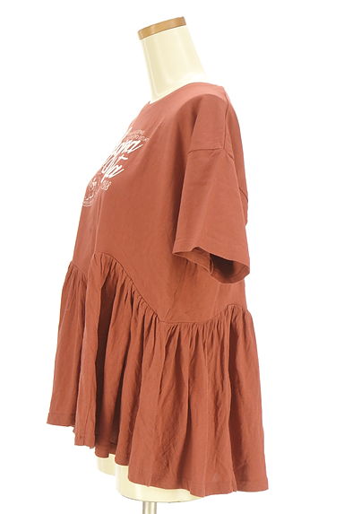 niko and...（ニコ アンド）の古着「ペプラムロゴカットソー（Ｔシャツ）」大画像３へ