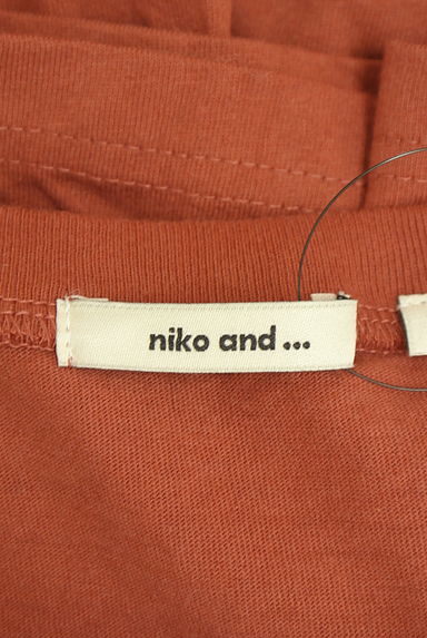niko and...（ニコ アンド）の古着「ペプラムロゴカットソー（Ｔシャツ）」大画像６へ