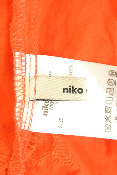 niko and...（ニコ アンド）の古着「前後2WAYシアーブラウス（カットソー・プルオーバー）」大画像６へ