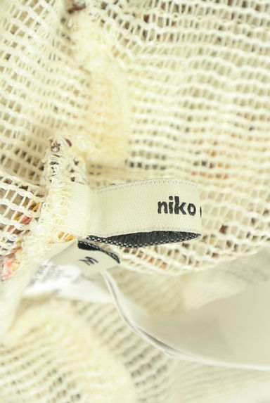 niko and...（ニコ アンド）の古着「透かし編みサマーニットブラウス（ブラウス）」大画像６へ