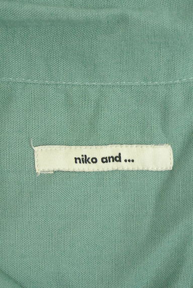 niko and...（ニコ アンド）の古着「刺繍入りオープンカラーブラウス（ブラウス）」大画像６へ