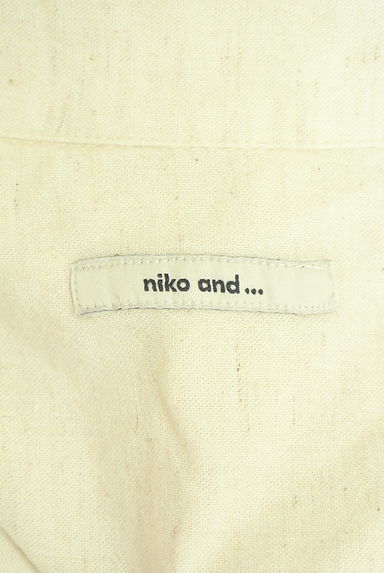niko and...（ニコ アンド）の古着「オーバーサイズ刺繍シャツ（ブラウス）」大画像６へ