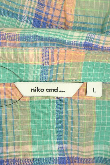 niko and...（ニコ アンド）シャツ買取実績のブランドタグ画像