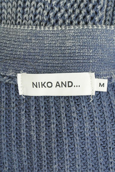 niko and...（ニコ アンド）カーディガン買取実績のブランドタグ画像