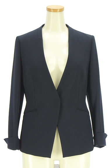 UNITED ARROWS（ユナイテッドアローズ）の古着「green label relaxing ノーカラージャケット（ジャケット）」大画像５へ