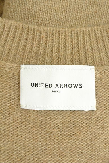 UNITED ARROWS（ユナイテッドアローズ）の古着「Vネックケーブルニット（ニット）」大画像６へ