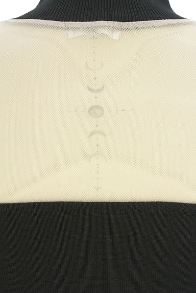 Darich（ダーリッチ）の古着「シアーメッシュ切替モックネックニット（ニット）」大画像５へ