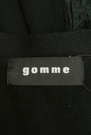 gomme（ゴム）カーディガン買取実績のブランドタグ画像