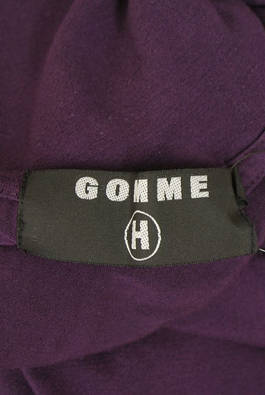 gomme（ゴム）Ｔシャツ・カットソー買取実績のブランドタグ画像