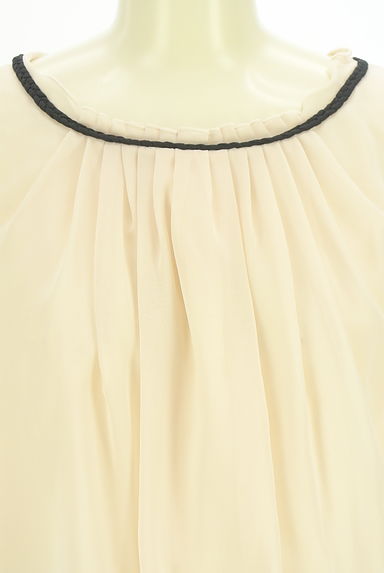 NATURAL BEAUTY BASIC（ナチュラルビューティベーシック）の古着「バルーンシフォンブラウス（カットソー・プルオーバー）」大画像４へ
