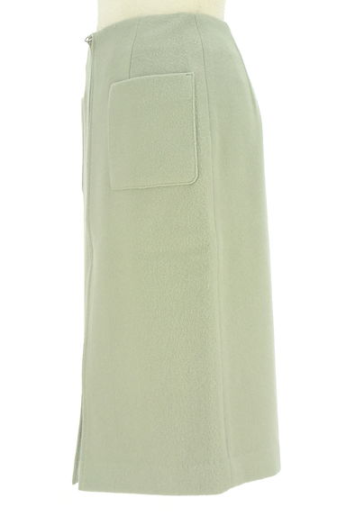 NATURAL BEAUTY BASIC（ナチュラルビューティベーシック）の古着「フロントファスナー膝丈タイトスカート（スカート）」大画像３へ