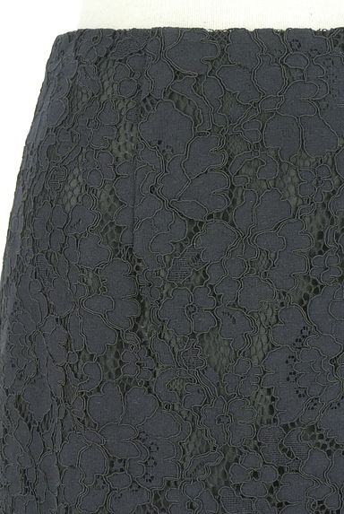 NATURAL BEAUTY BASIC（ナチュラルビューティベーシック）の古着「総レーススカラップ膝丈スカート（スカート）」大画像４へ