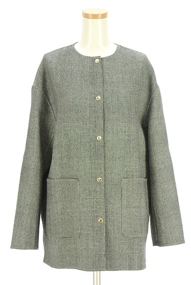 MACKINTOSH PHILOSOPHY（マッキントッシュ フィロソフィー）の古着「グレンチェック×無地リバーシブルコート（コート）」大画像１へ
