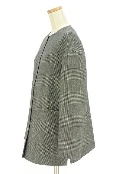 MACKINTOSH PHILOSOPHY（マッキントッシュ フィロソフィー）の古着「グレンチェック×無地リバーシブルコート（コート）」大画像３へ